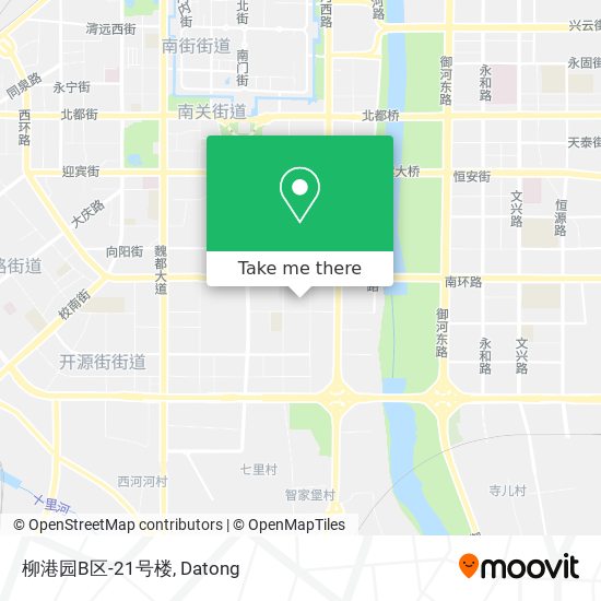 柳港园B区-21号楼 map