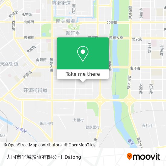 大同市平城投资有限公司 map