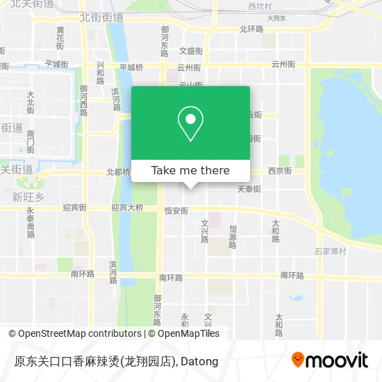原东关口口香麻辣烫(龙翔园店) map
