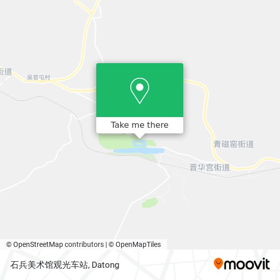 石兵美术馆观光车站 map