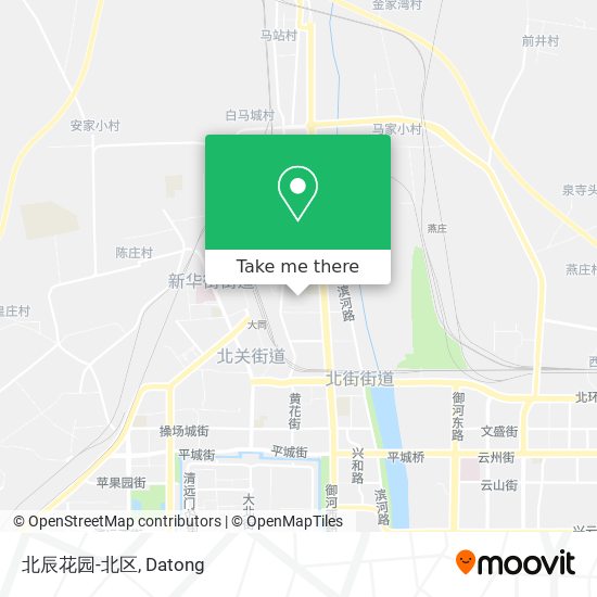 北辰花园-北区 map