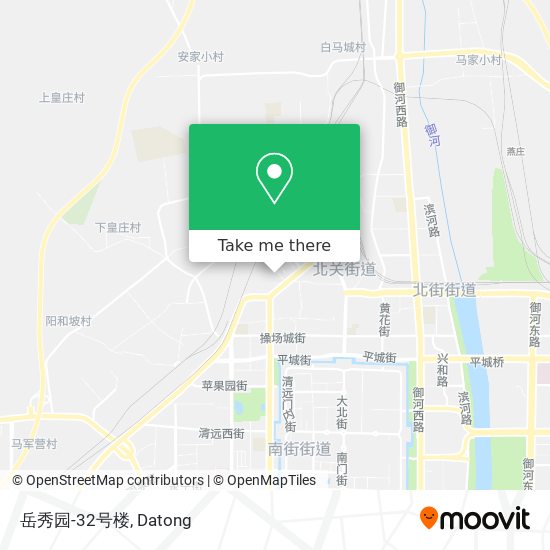 岳秀园-32号楼 map