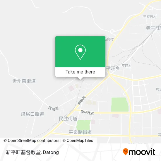 新平旺基督教堂 map