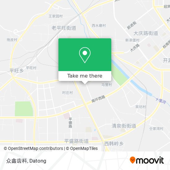 众鑫齿科 map