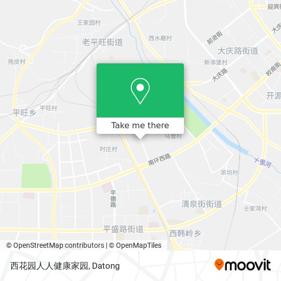 西花园人人健康家园 map
