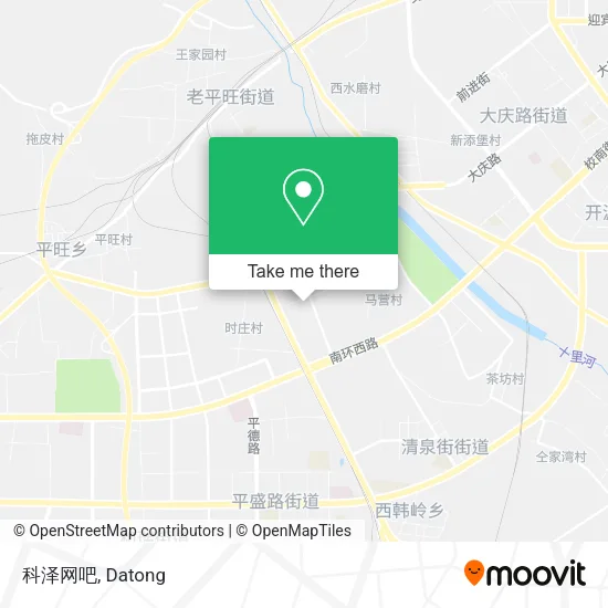 科泽网吧 map