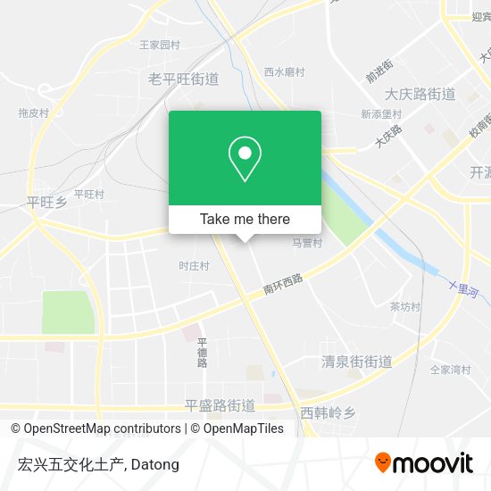 宏兴五交化土产 map