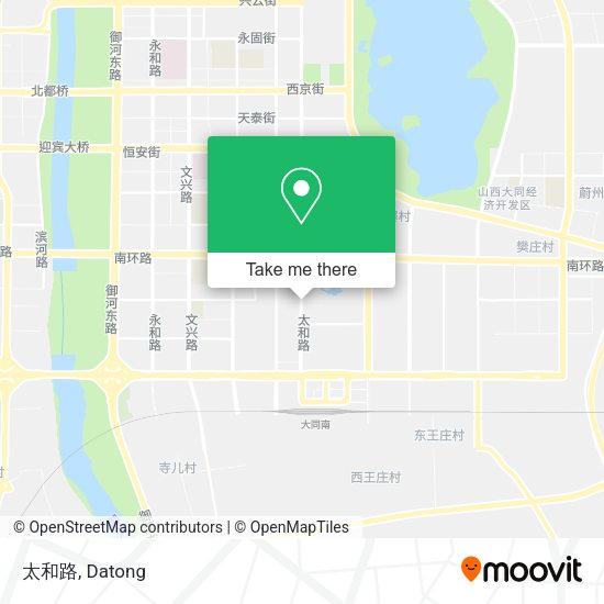 太和路 map