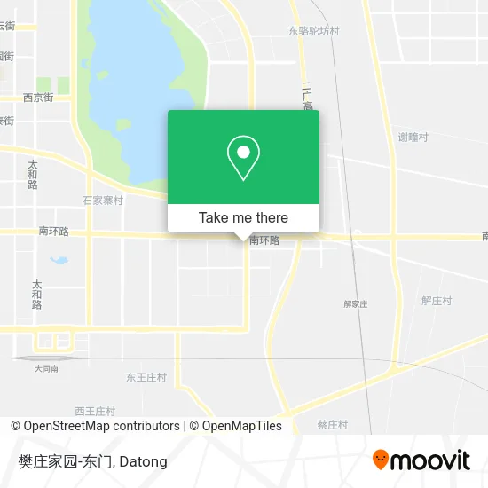 樊庄家园-东门 map