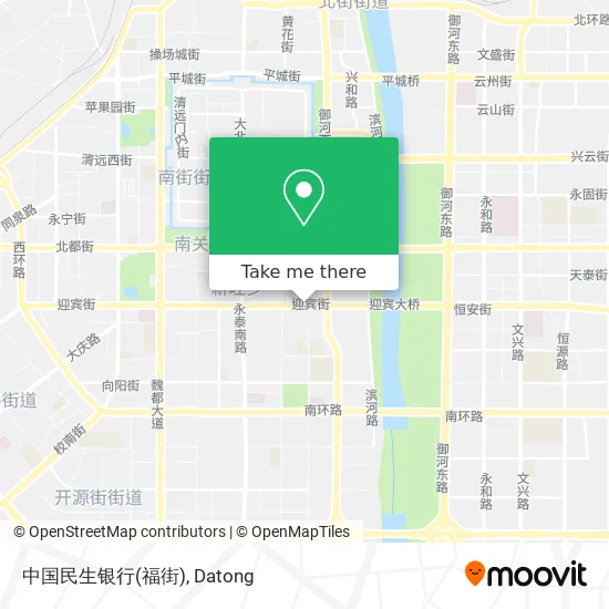 中国民生银行(福街) map