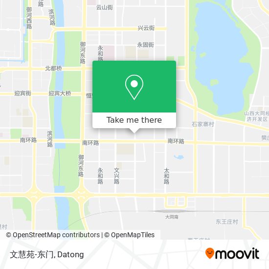 文慧苑-东门 map