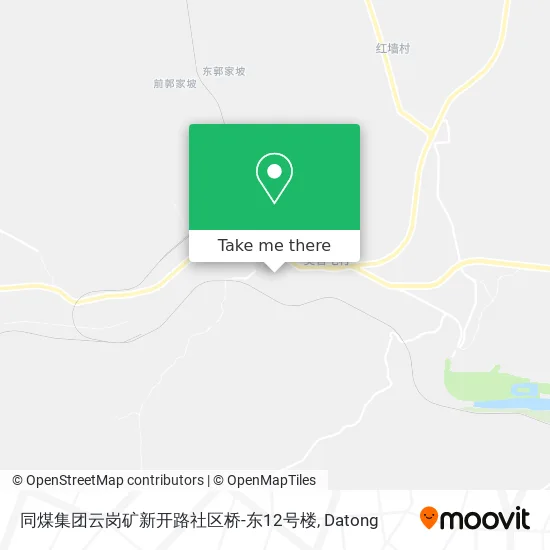 同煤集团云岗矿新开路社区桥-东12号楼 map