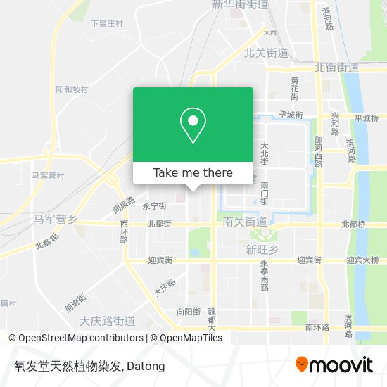 氧发堂天然植物染发 map