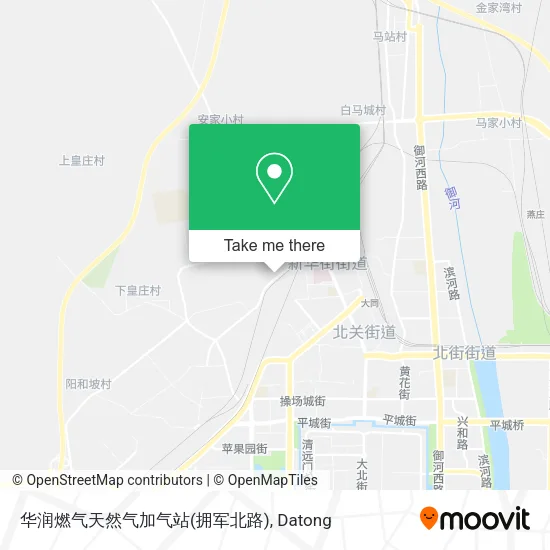 华润燃气天然气加气站(拥军北路) map
