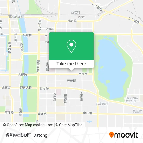 睿和锦城-B区 map