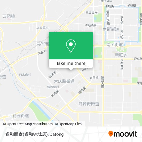 睿和面食(睿和锦城店) map