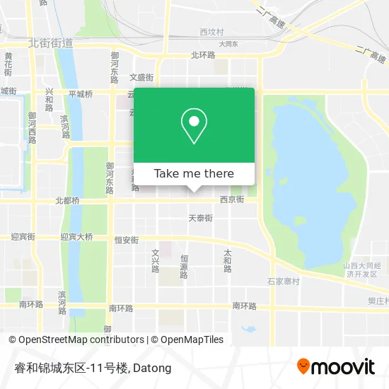 睿和锦城东区-11号楼 map
