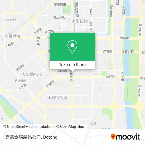 嘉德鑫瑞装饰公司 map