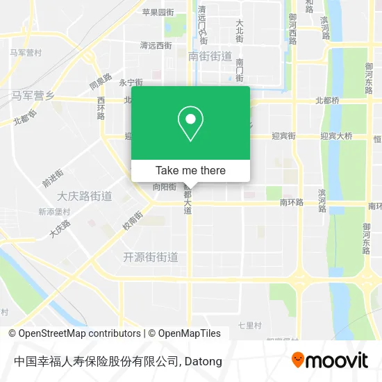 中国幸福人寿保险股份有限公司 map
