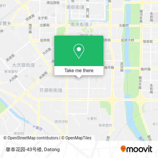 馨泰花园-43号楼 map