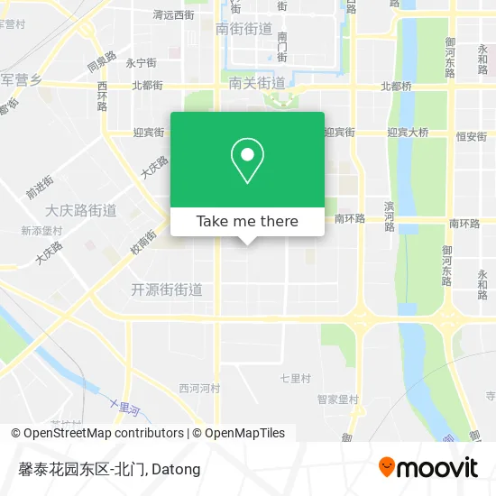 馨泰花园东区-北门 map