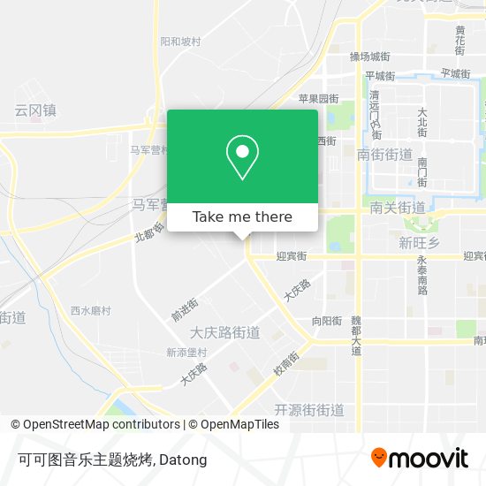 可可图音乐主题烧烤 map