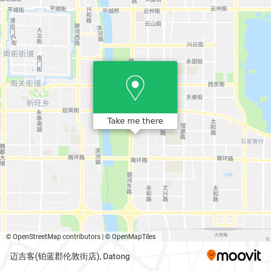 迈吉客(铂蓝郡伦敦街店) map