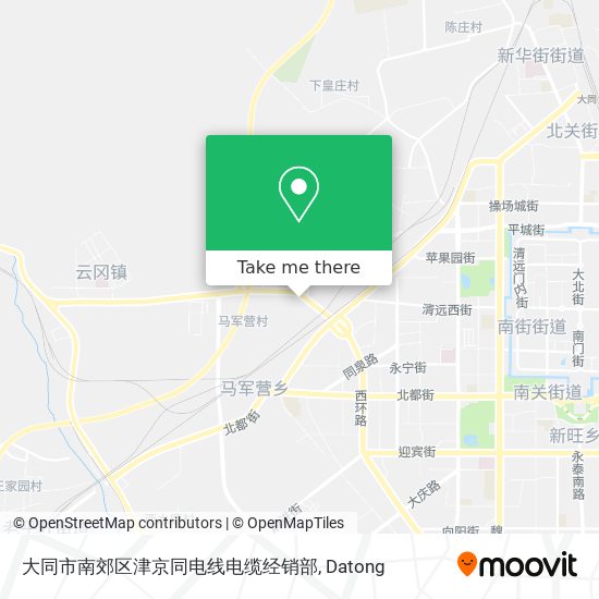 大同市南郊区津京同电线电缆经销部 map