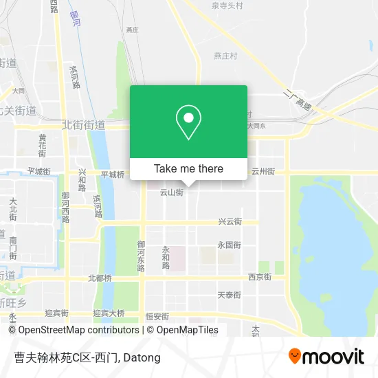 曹夫翰林苑C区-西门 map