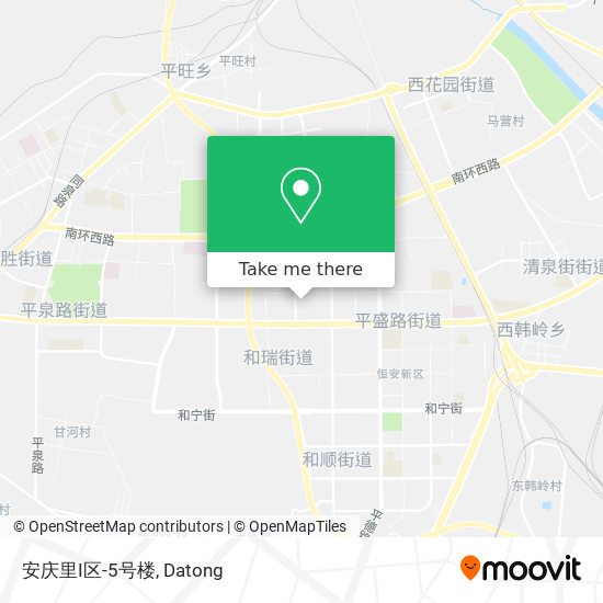 安庆里I区-5号楼 map