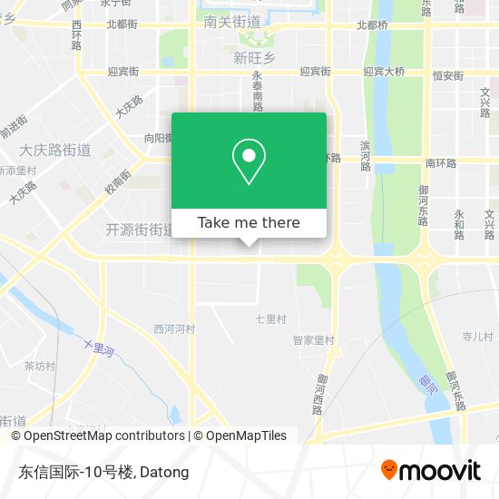 东信国际-10号楼 map
