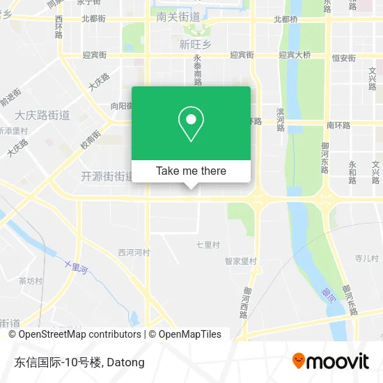 东信国际-10号楼 map