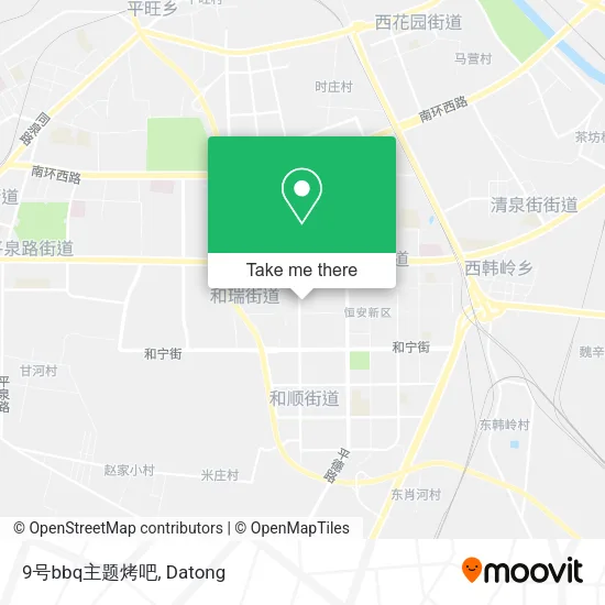 9号bbq主题烤吧 map