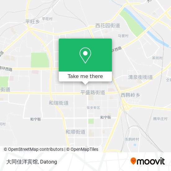 大同佳洋宾馆 map