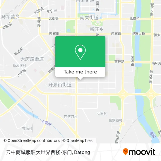 云中商城服装大世界西楼-东门 map