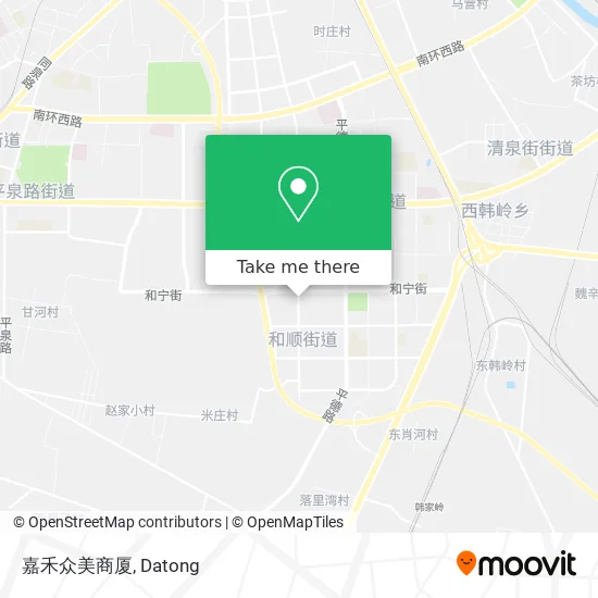 嘉禾众美商厦 map