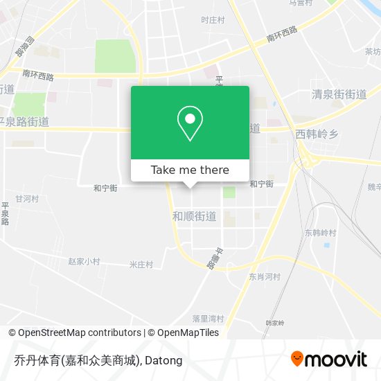 乔丹体育(嘉和众美商城) map