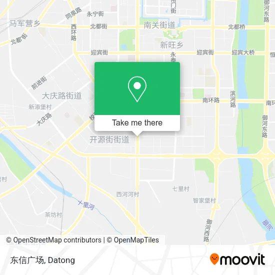 东信广场 map
