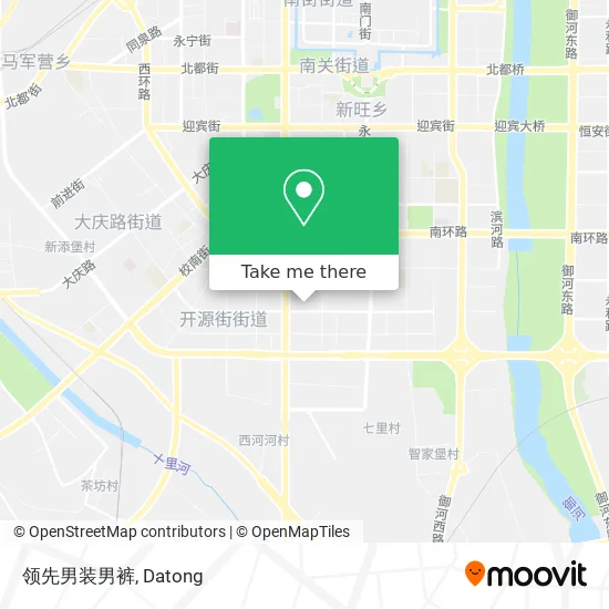 领先男装男裤 map