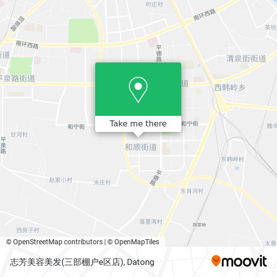 志芳美容美发(三部棚户e区店) map