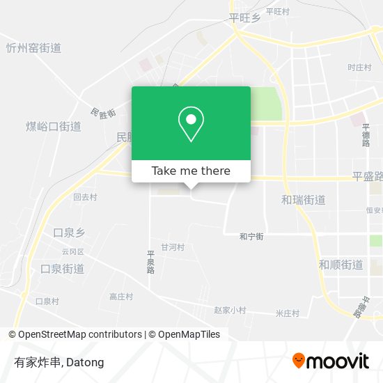 有家炸串 map