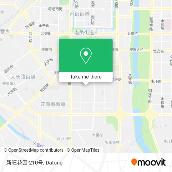 新旺花园-210号 map