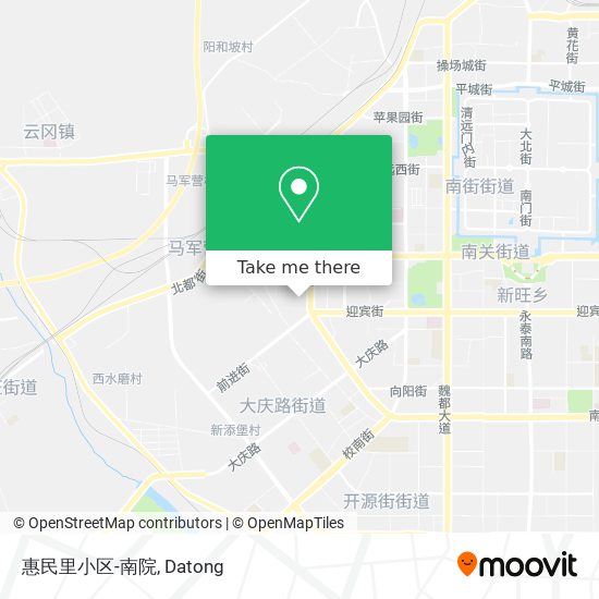 惠民里小区-南院 map