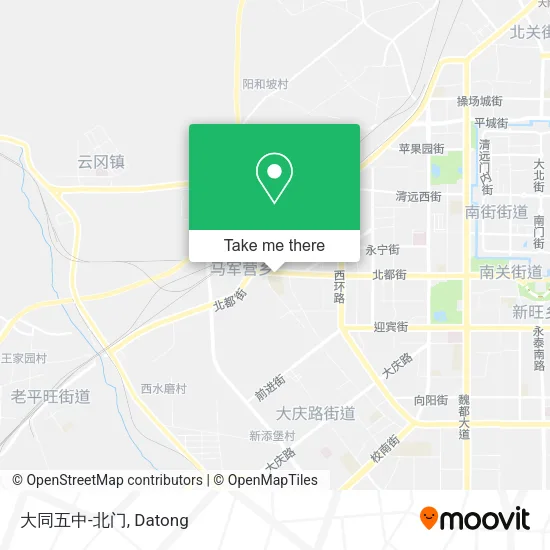 大同五中-北门 map