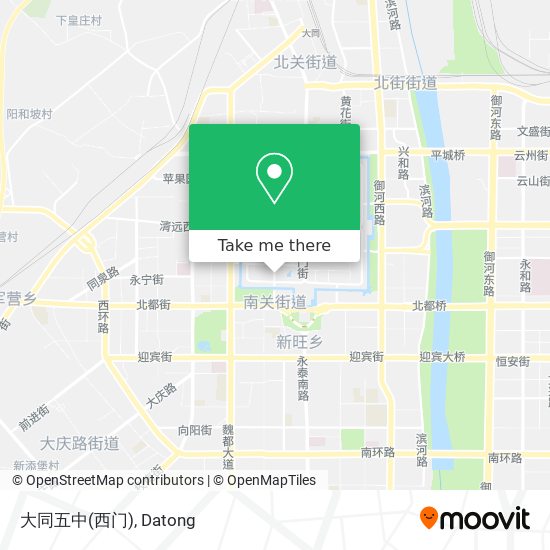 大同五中(西门) map