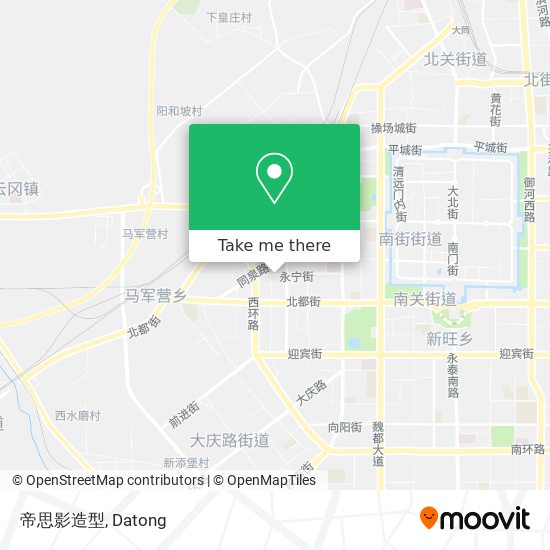 帝思影造型 map