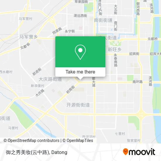 御之秀美妆(云中路) map