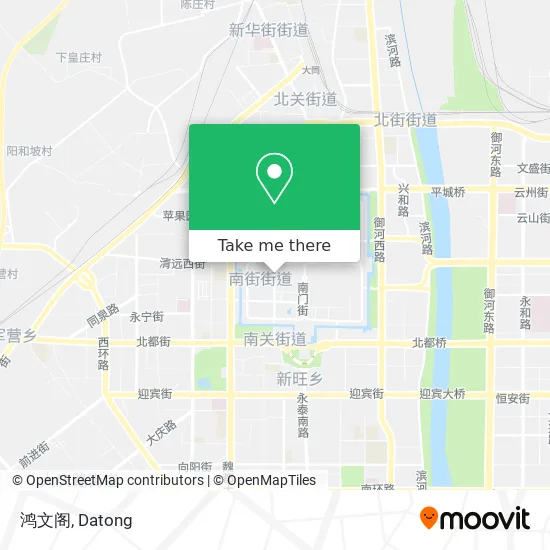 鸿文阁 map