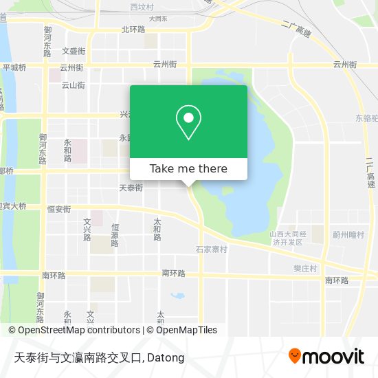 天泰街与文瀛南路交叉口 map