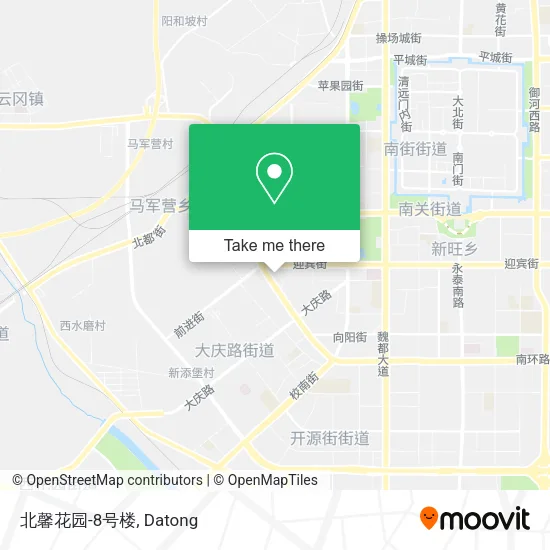 北馨花园-8号楼 map